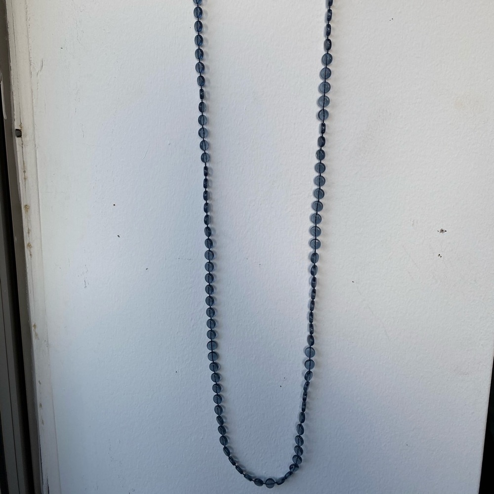 Blue necklace